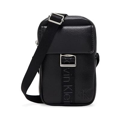 Calvin Herren CARGO PHONE CROSSBODY LV04D1091G Crossover, Schwarz (Black/Desert Taupe), One Size, Schwarz (Black/Desert Taupe), One Size Calvin Herren CARGO PHONE CROSSBODY LV04D1091G Crossover, Schwarz (Black/Desert Taupe), One Size, Schwarz (Black/Desert Taupe), One Size