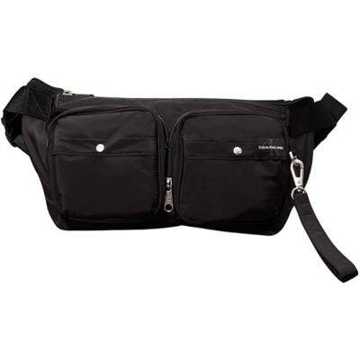 Calvin Herren Crossbody Bag Tasche Packable Messenger Sling 2-in-1 Verstaubar, Schwarz (Black), Einheitsgröße Calvin Herren Crossbody Bag Tasche Packable Messenger Sling 2-in-1 Verstaubar, Schwarz (Black), Einheitsgröße