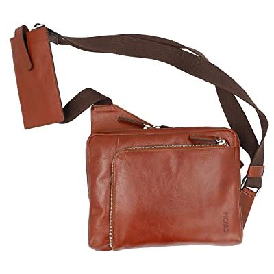 Picard Herren Cross-body Umhängetasche BUDDY aus Echtleder Klein mit Reißverschluss Cross-Body Umhängetasche Alltag Picard Herren Cross-body Umhängetasche BUDDY aus Echtleder Klein mit Reißverschluss Cross-Body Umhängetasche Alltag