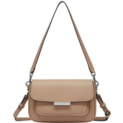 LIEBESKIND Berlin Women's Andrea Calf Optic S Sandy Crossbody LIEBESKIND Berlin Women's Andrea Calf Optic S Sandy Crossbody
