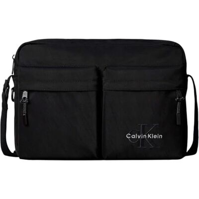 Calvin Bold Laptop-Flugtasche für Herren, LV04D3459G, Crossover, Schwarz, Einheitsgröße Calvin Bold Laptop-Flugtasche für Herren, LV04D3459G, Crossover, Schwarz, Einheitsgröße