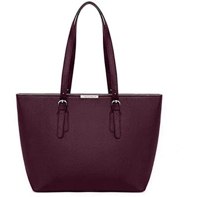 David Jones Damen Shopper Handtasche Große Schultertasche Tote Bag PU Leder Tasche Büro Schule Uni Einkauf Shopping Reise Alltag Tragetasche Frau Arbeitstasche A4 Laptop Elegant David Jones Damen Shopper Handtasche Große Schultertasche Tote Bag PU Leder Tasche Büro Schule Uni Einkauf Shopping Reise Alltag Tragetasche Frau Arbeitstasche A4 Laptop Elegant