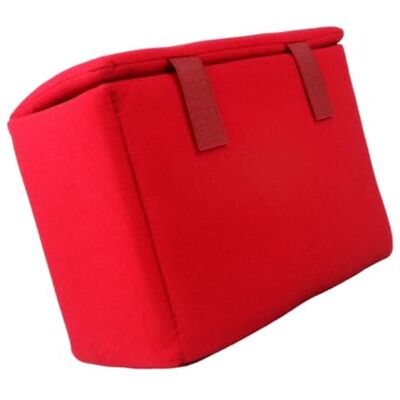 RGYBAO Kamera-Zubehör, schützende Kamera-Objektivtasche, Einsatztasche, Trennwand, gepolsterte Tasche, Fotografie, weiche Aufbewahrung, rot, Mass Beauty RGYBAO Kamera-Zubehör, schützende Kamera-Objektivtasche, Einsatztasche, Trennwand, gepolsterte Tasche, Fotografie, weiche Aufbewahrung, rot, Mass Beauty