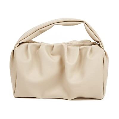 NICOLE & DORIS Damen Clutch Handtaschen Klein Henkeltasche Top-Griff Tasche Elegant Abendtasche Weiche Ledertasche Schöne Handtasche Wolken Clutch Tasche Khaki NICOLE & DORIS Damen Clutch Handtaschen Klein Henkeltasche Top-Griff Tasche Elegant Abendtasche Weiche Ledertasche Schöne Handtasche Wolken Clutch Tasche Khaki