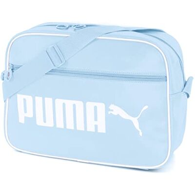 Puma Umhängetasche Campus Reporter Retro Schultertasche 76642 01 schwarz Puma Umhängetasche Campus Reporter Retro Schultertasche 76642 01 schwarz