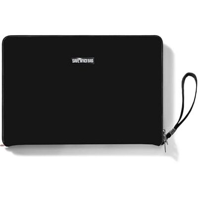 Save My Bag Damen T-Urban Laptop Lycra Tasche, Jet Black Save My Bag Damen T-Urban Laptop Lycra Tasche, Jet Black