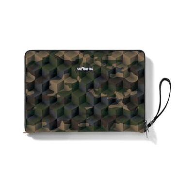 Save My Bag T-Urban iPad Printed, Damentasche, Camouflage Grün, Camouflage Grün Save My Bag T-Urban iPad Printed, Damentasche, Camouflage Grün, Camouflage Grün