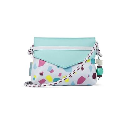 Satch Clutch Kleine Umhängetasche als Schminktasche mit Kordelzug und Spiegel für Teenager, praktisch für unterwegs Satch Clutch Kleine Umhängetasche als Schminktasche mit Kordelzug und Spiegel für Teenager, praktisch für unterwegs