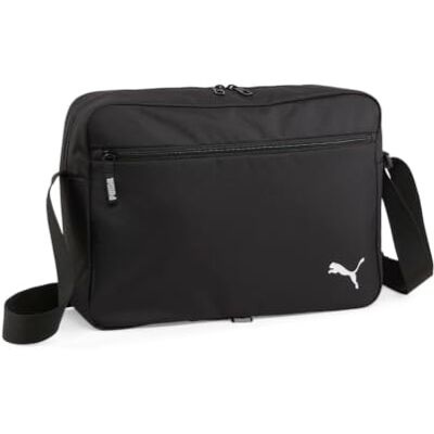 Puma TEAM Messenger Bag, Unisex-Erwachsene Schultertaschen, Black, OSFA - Puma TEAM Messenger Bag, Unisex-Erwachsene Schultertaschen, Black, OSFA -