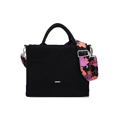 ECO Crossbody Bag for Women, Premium Tote Bag for Women, Canvas Satchel Handbags for with Multicompartment & Bottle Holder ECO Crossbody Bag for Women, Premium Tote Bag for Women, Canvas Satchel Handbags for with Multicompartment & Bottle Holder