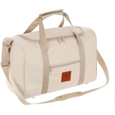 Granori Handgepäck Reisetasche 40x30x25 cm ET2 Leichte Flugzeug Bord-/ Kabinengepäck Tasche 30 l für Damen und Herren Max. Maße Flug Gepäck Kabinentasche mit Schultergurt für Eurowings (Beige) Granori Handgepäck Reisetasche 40x30x25 cm ET2 Leichte Flugzeug Bord-/ Kabinengepäck Tasche 30 l für Damen und Herren Max. Maße Flug Gepäck Kabinentasche mit Schultergurt für Eurowings (Beige)
