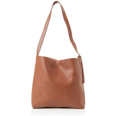 FELIPA Women's Damen Tonnenförmig Handtasche Clutch, BRAUN FELIPA Women's Damen Tonnenförmig Handtasche Clutch, BRAUN