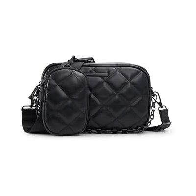 ALDO Damen Evelia Cross-Body, Schwarz/Schwarz ALDO Damen Evelia Cross-Body, Schwarz/Schwarz