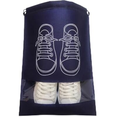 UBOHUZ 20 stücke Schuhe Lagerung Tasche Closet Organizer Nicht-Woven Reise Tragbare wasserdichte Kleidung Klassifizierte Hängende für Reisen(DEEP Blue,32x44cm) UBOHUZ 20 stücke Schuhe Lagerung Tasche Closet Organizer Nicht-Woven Reise Tragbare wasserdichte Kleidung Klassifizierte Hängende für Reisen(DEEP Blue,32x44cm)