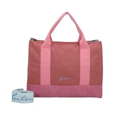 Fritzi aus Preussen Fritzi Canvas Tote Bag Uni Shopper Damen Handtasche 29,5 x 40 x 14 cm – Schwarz, Rosa, Orange, Light Purple, Mint-Salbei, Blau, Pink, Gruen, Lila, Mint-Pastell, Braun, Rosa, Beige, Gelb Fritzi aus Preussen Fritzi Canvas Tote Bag Uni Shopper Damen Handtasche 29,5 x 40 x 14 cm – Schwarz, Rosa, Orange, Light Purple, Mint-Salbei, Blau, Pink, Gruen, Lila, Mint-Pastell, Braun, Rosa, Beige, Gelb
