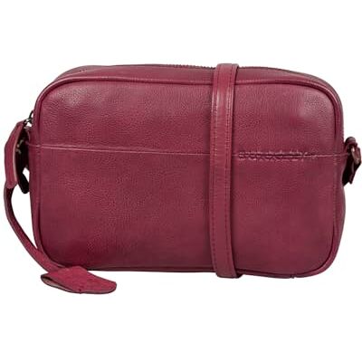 Burkely Damen Natural Norah Camera Bag Crossbody, Pink Burkely Damen Natural Norah Camera Bag Crossbody, Pink