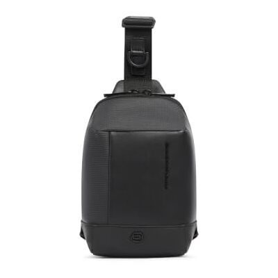 Piquadro Handytasche aus Recyceltem Gewebe Herren Schwarz RFID-Betrugsschutz, Praktisches Format, Täglicher Gebrauch Piquadro Handytasche aus Recyceltem Gewebe Herren Schwarz RFID-Betrugsschutz, Praktisches Format, Täglicher Gebrauch