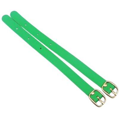 Haodream Gepäckgurte aus PU Leder, Ersatzgurte, Green Gepäcketikettenband aus PU Leder mit Legierungsschnalle, Namens Tagesbandhalter für Koffer, Aktentaschen Haodream Gepäckgurte aus PU Leder, Ersatzgurte, Green Gepäcketikettenband aus PU Leder mit Legierungsschnalle, Namens Tagesbandhalter für Koffer, Aktentaschen