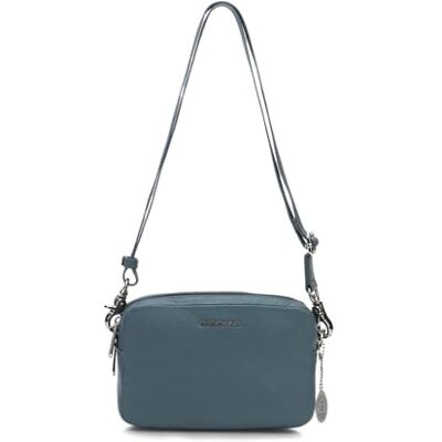Mandarina Duck Mellow Leder-Kameratasche, Damen, Iron Mandarina Duck Mellow Leder-Kameratasche, Damen, Iron