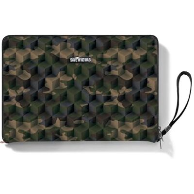Save My Bag Damen T-Urban Laptop Printed Tasche, Garten Grau Save My Bag Damen T-Urban Laptop Printed Tasche, Garten Grau