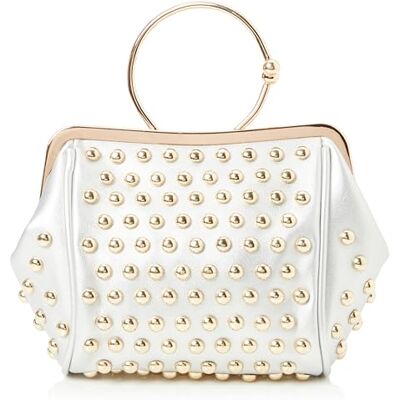 FELIPA Women's Damen Handtasche Clutch, Silber FELIPA Women's Damen Handtasche Clutch, Silber