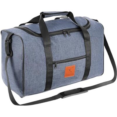 Granori Handgepäck Reisetasche 40x30x25 cm ET2 Leichte Flugzeug Bord-/ Kabinengepäck Tasche 30 l für Damen und Herren Max. Maße Flug Gepäck Kabinentasche mit Schultergurt für Eurowings (Blau) Granori Handgepäck Reisetasche 40x30x25 cm ET2 Leichte Flugzeug Bord-/ Kabinengepäck Tasche 30 l für Damen und Herren Max. Maße Flug Gepäck Kabinentasche mit Schultergurt für Eurowings (Blau)