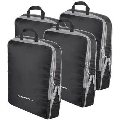 Pearl Packtaschen für Koffer: 4er-Set Kompressions-Packtasche für Handgepäck, Größe XL, 45x37x8 cm (Kompressionstasche, Koffer Organizer Packtaschen, Umhängetasche) Pearl Packtaschen für Koffer: 4er-Set Kompressions-Packtasche für Handgepäck, Größe XL, 45x37x8 cm (Kompressionstasche, Koffer Organizer Packtaschen, Umhängetasche)