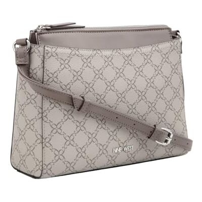 NINE WEST Bowie Mini Top Zip Crossbody Deisgner, schwarze Tragetasche, Schlinge, Geldbörse, Handtasche, Trendtasche, Schultertasche NINE WEST Bowie Mini Top Zip Crossbody Deisgner, schwarze Tragetasche, Schlinge, Geldbörse, Handtasche, Trendtasche, Schultertasche