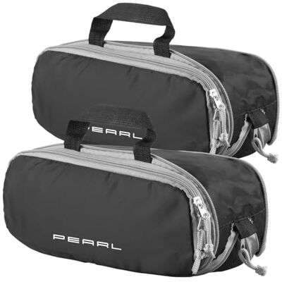 Pearl Gepäck-Koffer-Organizer: 2er-Set Kompressions-Packtaschen für Handgepäck, Größe S, 30x11x11 cm (Kompressionspacksack, Kompressions-Organisatoren, Umhängetasche) Pearl Gepäck-Koffer-Organizer: 2er-Set Kompressions-Packtaschen für Handgepäck, Größe S, 30x11x11 cm (Kompressionspacksack, Kompressions-Organisatoren, Umhängetasche)