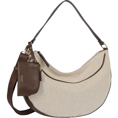 Gabor Sibylla Damen Hobo Bag Schultertasche Mittelgroß Braun Mix Gabor Sibylla Damen Hobo Bag Schultertasche Mittelgroß Braun Mix