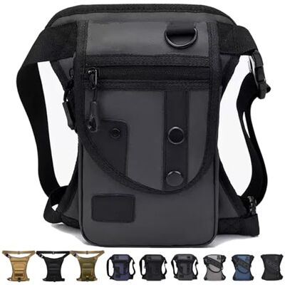 LLELEMAMO Taktische 3-in-1 Beintasche: Wetterfest & Extrem Robust, Drop Leg Waist Pack für Wandern Camping, Motorrad-Hüfttasche für Damen Herren, Outdoor Gürteltasche zum Radfahren Reisen & Arbeit (1Pc-C) LLELEMAMO Taktische 3-in-1 Beintasche: Wetterfest & Extrem Robust, Drop Leg Waist Pack für Wandern Camping, Motorrad-Hüfttasche für Damen Herren, Outdoor Gürteltasche zum Radfahren Reisen & Arbeit (1Pc-C)