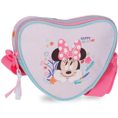 Disney Joumma Minnie Happy to Be Me Umhängetasche Rosa 17x14,5x4 cm Polyester Disney Joumma Minnie Happy to Be Me Umhängetasche Rosa 17x14,5x4 cm Polyester