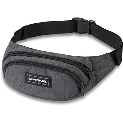Dakine Hip Pack – Gürteltasche in Carbon – Verstellbarer Hüftgurt, 2 Reißverschlussfächer – für Reisen, Alltag, Festivals & Outdoor Dakine Hip Pack – Gürteltasche in Carbon – Verstellbarer Hüftgurt, 2 Reißverschlussfächer – für Reisen, Alltag, Festivals & Outdoor