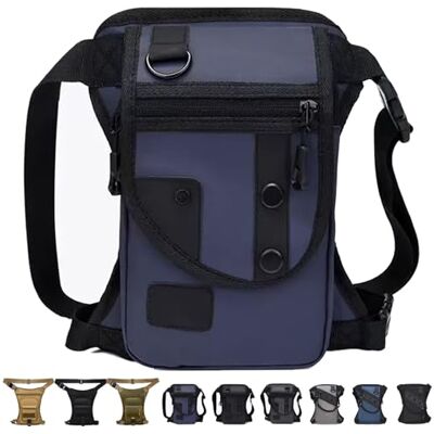 LLELEMAMO Taktische 3-in-1 Beintasche: Wetterfest & Extrem Robust, Drop Leg Waist Pack für Wandern Camping, Motorrad-Hüfttasche für Damen Herren, Outdoor Gürteltasche zum Radfahren Reisen & Arbeit (1Pc-A) LLELEMAMO Taktische 3-in-1 Beintasche: Wetterfest & Extrem Robust, Drop Leg Waist Pack für Wandern Camping, Motorrad-Hüfttasche für Damen Herren, Outdoor Gürteltasche zum Radfahren Reisen & Arbeit (1Pc-A)