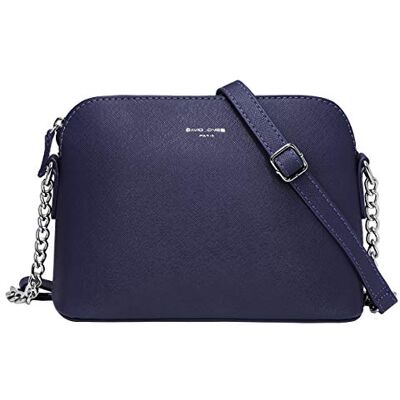 DAVID JONES Damen Kleine Umhängetasche Handtasche PU Leder Frau Crossbody Bag Tasche Kette Schultertasche Abendtasche Reißverschluss Alltag Elegant Modisch Schick Party Clutch DAVID JONES Damen Kleine Umhängetasche Handtasche PU Leder Frau Crossbody Bag Tasche Kette Schultertasche Abendtasche Reißverschluss Alltag Elegant Modisch Schick Party Clutch