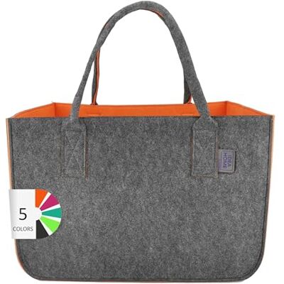 Leviatan Orange Synthetischer Filz Tasche - Tasche Leviatan Orange Synthetischer Filz Tasche - Tasche