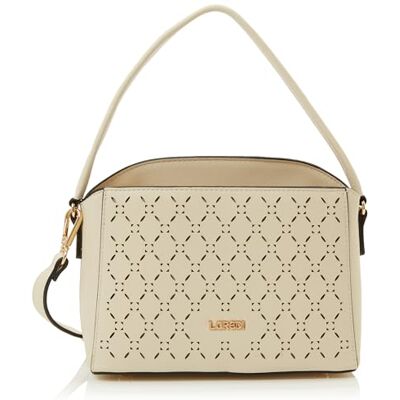 L.CREDI Damen ORCHIDEA Tasche, Creme L.CREDI Damen ORCHIDEA Tasche, Creme