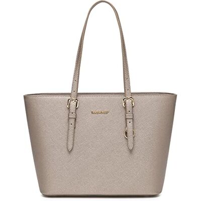 David Jones Damen Shopper Handtasche Mittelgroße Schultertasche Tote Bag PU Leder Tasche Alltag Büro Arbeit Schule Reise Shopping Klassische Arbeitstasche Elegante Mittlere Große Silber David Jones Damen Shopper Handtasche Mittelgroße Schultertasche Tote Bag PU Leder Tasche Alltag Büro Arbeit Schule Reise Shopping Klassische Arbeitstasche Elegante Mittlere Große Silber