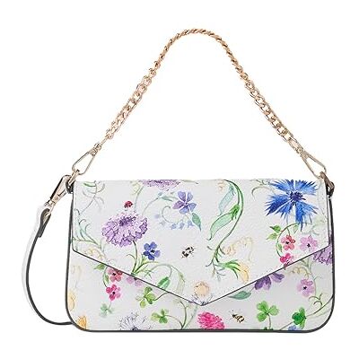Fiorelli Lacy Chain Crossbody, Stylische & vielseitige Handtasche mit verstellbaren Riemen, Kunstleder, Wildflower Print Fiorelli Lacy Chain Crossbody, Stylische & vielseitige Handtasche mit verstellbaren Riemen, Kunstleder, Wildflower Print