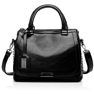NICOLE & DORIS Damen Handtaschen Schultertasche Elegante Henkeltasche PU Leder Designer Frauen Umhängetasche Farbblock Top Griff Tasche Tote Bag Set 2 in 1 NICOLE & DORIS Damen Handtaschen Schultertasche Elegante Henkeltasche PU Leder Designer Frauen Umhängetasche Farbblock Top Griff Tasche Tote Bag Set 2 in 1