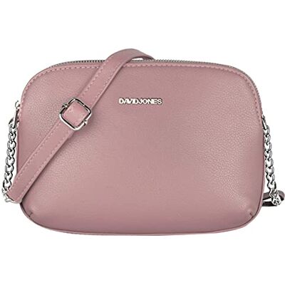 David Jones Damen Kleine Umhängetasche Crossbody Bag PU Leder Tasche 3 Fächer mit Reißverschluss Frau Elegante Schultertasche Klassische Handtasche Modisch Alltag Arbeit Reise David Jones Damen Kleine Umhängetasche Crossbody Bag PU Leder Tasche 3 Fächer mit Reißverschluss Frau Elegante Schultertasche Klassische Handtasche Modisch Alltag Arbeit Reise