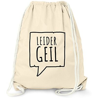 MoonWorks Turnbeutel Leider Geil Hipster Beutel Tasche Jutebeutel Gymsac Gymbag Natur unisize MoonWorks Turnbeutel Leider Geil Hipster Beutel Tasche Jutebeutel Gymsac Gymbag Natur unisize
