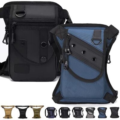 LLELEMAMO Taktische 3-in-1 Beintasche: Wetterfest & Extrem Robust, Drop Leg Waist Pack für Wandern Camping, Motorrad-Hüfttasche für Damen Herren, Outdoor Gürteltasche zum Radfahren Reisen & Arbeit (2Pcs-G) LLELEMAMO Taktische 3-in-1 Beintasche: Wetterfest & Extrem Robust, Drop Leg Waist Pack für Wandern Camping, Motorrad-Hüfttasche für Damen Herren, Outdoor Gürteltasche zum Radfahren Reisen & Arbeit (2Pcs-G)