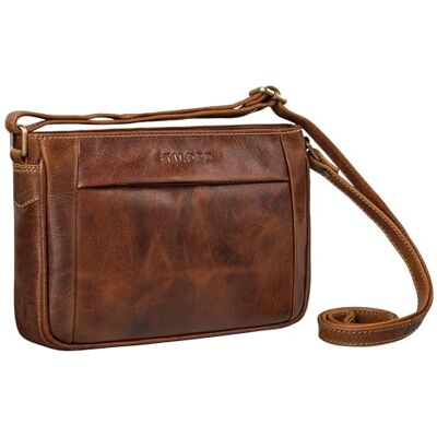 STILORD Honey Vintage Handtasche Damen Klein Leder Umhängetasche Echtleder Ausgehtasche Retro Schultertasche Freizeittasche Frauen Crossbody Bag Vintage Ledertasche Farbe:Cannes braun STILORD Honey Vintage Handtasche Damen Klein Leder Umhängetasche Echtleder Ausgehtasche Retro Schultertasche Freizeittasche Frauen Crossbody Bag Vintage Ledertasche Farbe:Cannes braun