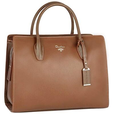 David Jones Damen Große Handtasche Henkeltasche Tote Shopper PU Leder Schultertasche Viele Fächer Multi Pocket Zip Umhängetasche Frau Elegante City Tasche Mode Arbeit Büro Kamel Braun David Jones Damen Große Handtasche Henkeltasche Tote Shopper PU Leder Schultertasche Viele Fächer Multi Pocket Zip Umhängetasche Frau Elegante City Tasche Mode Arbeit Büro Kamel Braun