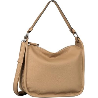 TOM TAILOR Evann Damen Hobo Bag Schultertasche Mittelgroß Camel Braun TOM TAILOR Evann Damen Hobo Bag Schultertasche Mittelgroß Camel Braun