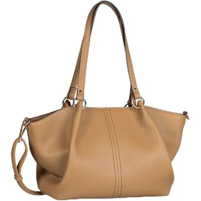 Gabor Marcelina Damen Zip Shopper Umhängetasche Groß Camel Braun Gabor Marcelina Damen Zip Shopper Umhängetasche Groß Camel Braun