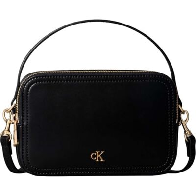 Calvin Damen Ck Hardware Kameratasche LV04F3678G Crossover, Schwarz (Schwarz), Einheitsgröße Calvin Damen Ck Hardware Kameratasche LV04F3678G Crossover, Schwarz (Schwarz), Einheitsgröße