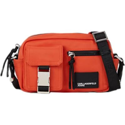 KARL LAGERFELD JEANS Damen Utility Nylon Camera Bag Poinciana One size KARL LAGERFELD JEANS Damen Utility Nylon Camera Bag Poinciana One size