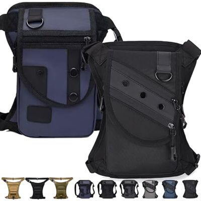 LLELEMAMO Taktische 3-in-1 Beintasche: Wetterfest & Extrem Robust, Drop Leg Waist Pack für Wandern Camping, Motorrad-Hüfttasche für Damen Herren, Outdoor Gürteltasche zum Radfahren Reisen & Arbeit (2Pcs-E) LLELEMAMO Taktische 3-in-1 Beintasche: Wetterfest & Extrem Robust, Drop Leg Waist Pack für Wandern Camping, Motorrad-Hüfttasche für Damen Herren, Outdoor Gürteltasche zum Radfahren Reisen & Arbeit (2Pcs-E)